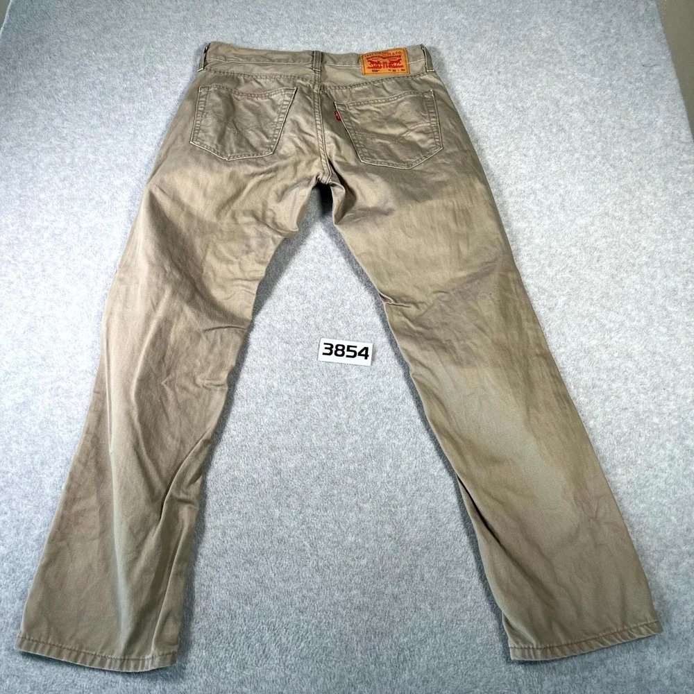 Levi's‎ 559 Relaxed Straight Fit Jeans Mens 30x30 Brown Denim Dark Wash Casual